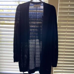 NWT Abercrombie & Fitch Open Cardigan Navy S